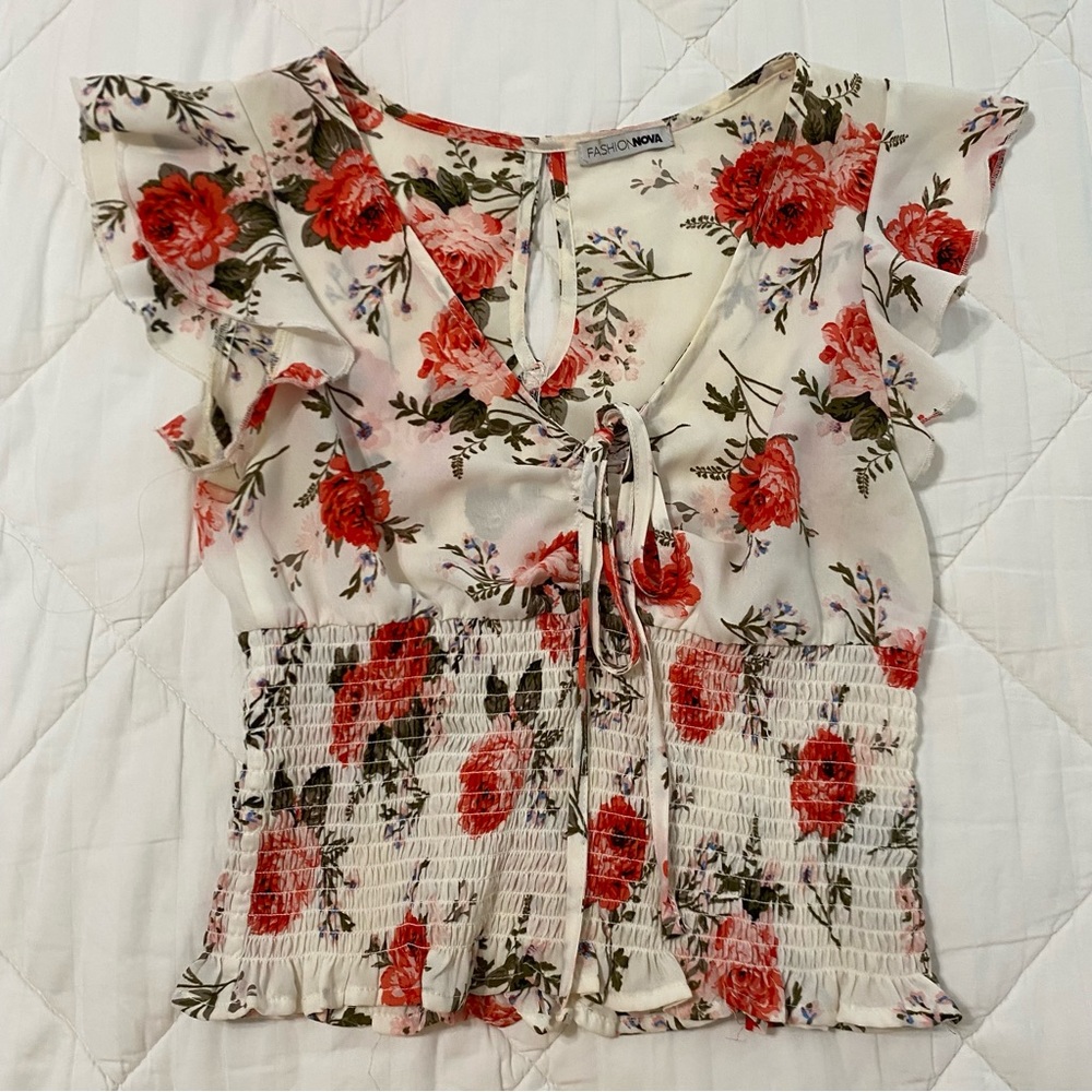 Fashion Novs Floral Top
